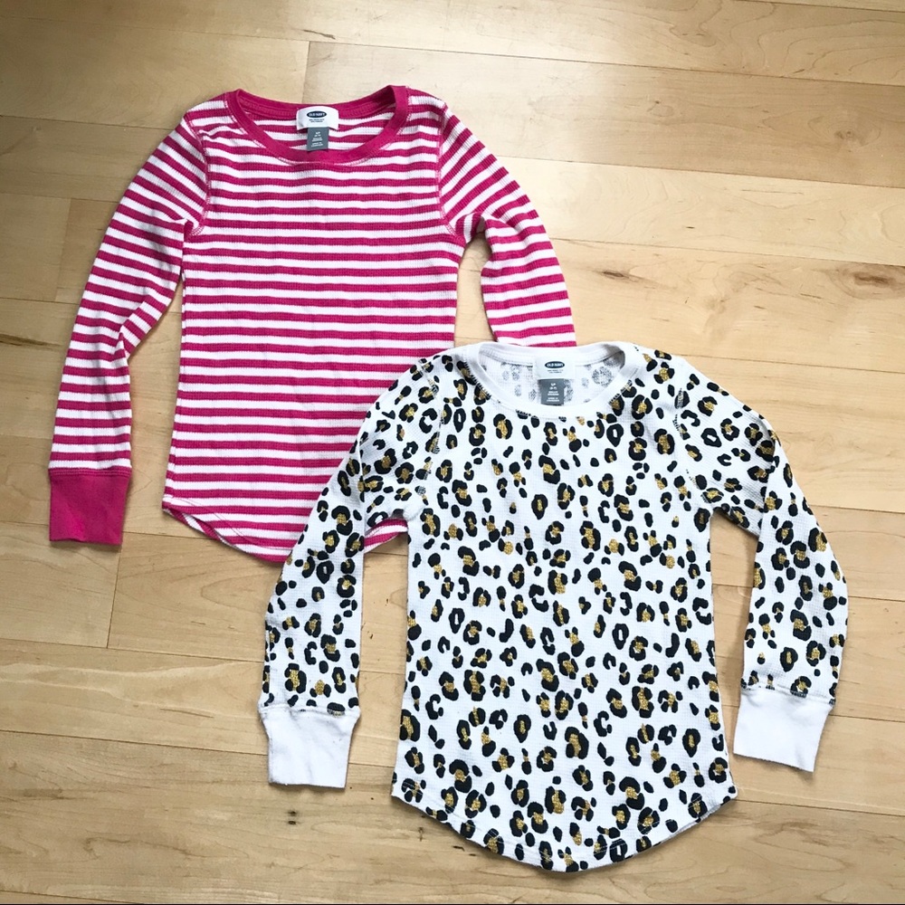 Old Navy thermal LS tops